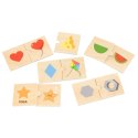 VIGA Zestaw Puzzle Łączenie Kształtów i Przedmiotów Viga Toys