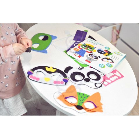 WOOPIE ART&FUN Zestaw Kreatywny Maski Filcowe Zrób to Sam 4 szt. Woopie Art&Fun WOOPIE ART&FUN Zestaw Kreatywny Maski Filcowe Zrób to Sam 4 szt. Woopie Art&Fun
