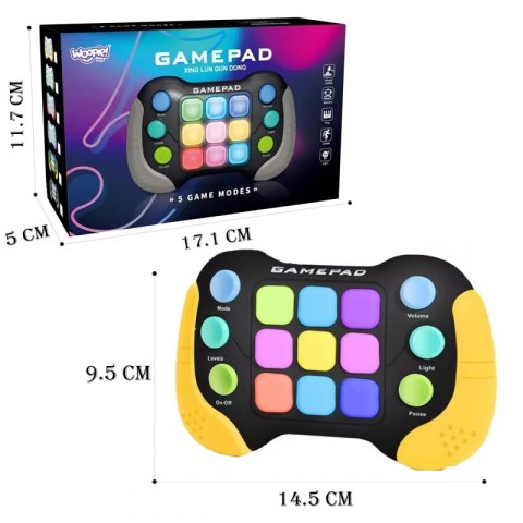 WOOPIE Elektroniczna Gra Zręcznościowa Pop-It Fidget Toy Gamepad Woopie WOOPIE Elektroniczna Gra Zręcznościowa Pop-It Fidget Toy Gamepad Woopie