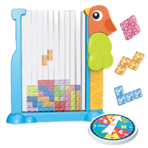 WOOPIE Gra Edukacyjna Tetris Kolorowe Klocki Woopie WOOPIE Gra Edukacyjna Tetris Kolorowe Klocki Woopie