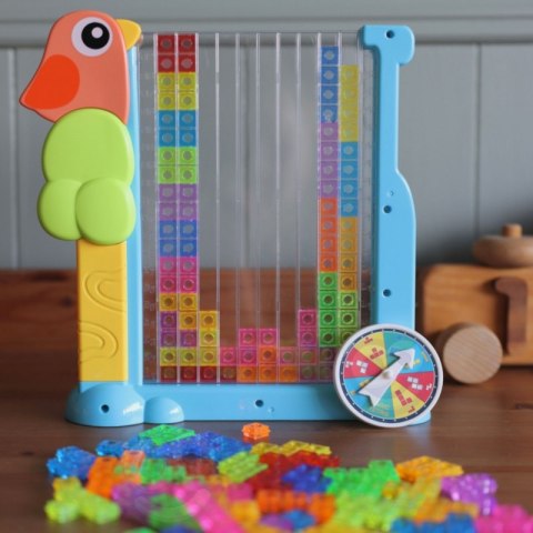 WOOPIE Gra Edukacyjna Tetris Kolorowe Klocki Woopie WOOPIE Gra Edukacyjna Tetris Kolorowe Klocki Woopie
