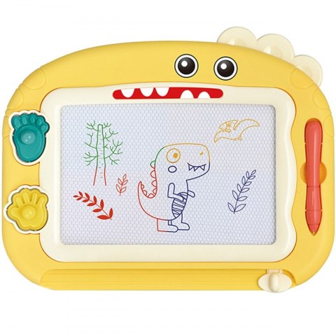 WOOPIE Znikopis Tablica Magnetyczna Kolorowa + 2 Stempelki Dinozaur Woopie WOOPIE Znikopis Tablica Magnetyczna Kolorowa + 2 Stempelki Dinozaur Woopie