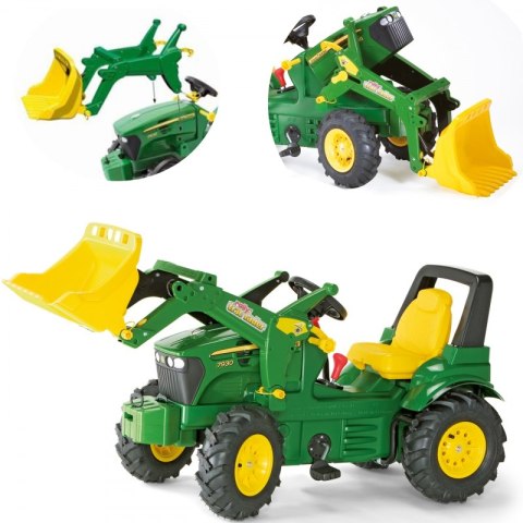 Rolly Toys rollyFarmtrac John Deere 7930 - Traktor na pedały z łyżką Zielony Rolly Toys Rolly Toys rollyFarmtrac John Deere 7930 - Traktor na pedały z łyżką Zielony Rolly Toys
