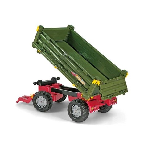 Rolly Toys rollyTrailer Przyczepa Rolly Multi dwuosiowa zielona Rolly Toys Rolly Toys rollyTrailer Przyczepa Rolly Multi dwuosiowa zielona Rolly Toys