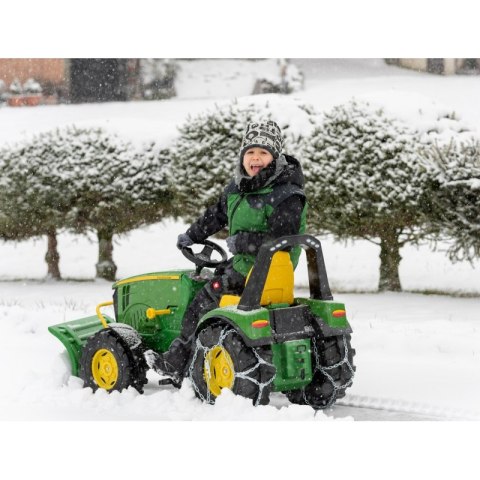 RollyX-Trac Premium John Deere Traktor na Pedały Łyżka Ciche Koła 3-10 Lat do 50kg Rolly Toys - Zielony Rolly Toys RollyX-Trac Premium John Deere Traktor na Pedały Łyżka Ciche Koła 3-10 Lat do 50kg Rolly Toys - Zielony Rolly Toys