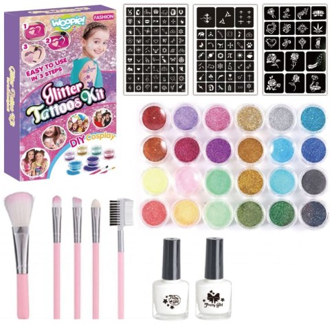 WOOPIE ART&FUN Zestaw XXL do Robienia Tatuaży Woopie Art&Fun WOOPIE ART&FUN Zestaw XXL do Robienia Tatuaży Woopie Art&Fun