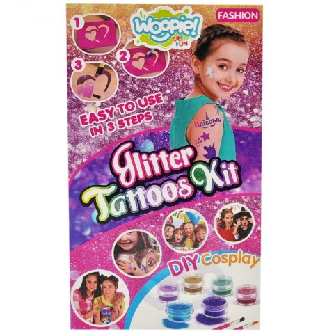 WOOPIE ART&FUN Zestaw XXL do Robienia Tatuaży Woopie Art&Fun WOOPIE ART&FUN Zestaw XXL do Robienia Tatuaży Woopie Art&Fun