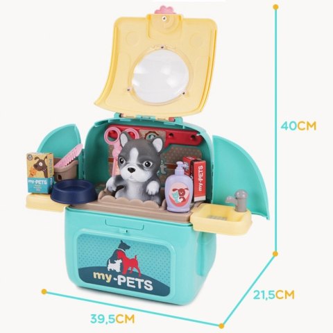WOOPIE Pies Przenośny Salon Piękoności 2w1 w Plecaku Transporter Woopie WOOPIE Pies Przenośny Salon Piękoności 2w1 w Plecaku Transporter Woopie