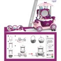 WOOPIE Salon Piękności Urody Toaletka na Kółkach Wózek Wlizka 31 akc. 4w1 Woopie