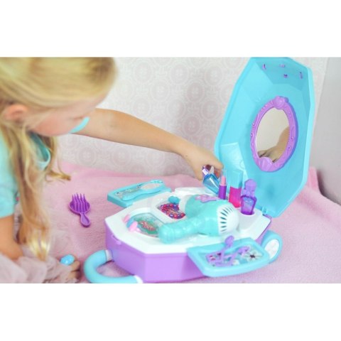 WOOPIE Toaletka dla Dziewczynki 2w1 Salon Piękności w Walizce Woopie WOOPIE Toaletka dla Dziewczynki 2w1 Salon Piękności w Walizce Woopie
