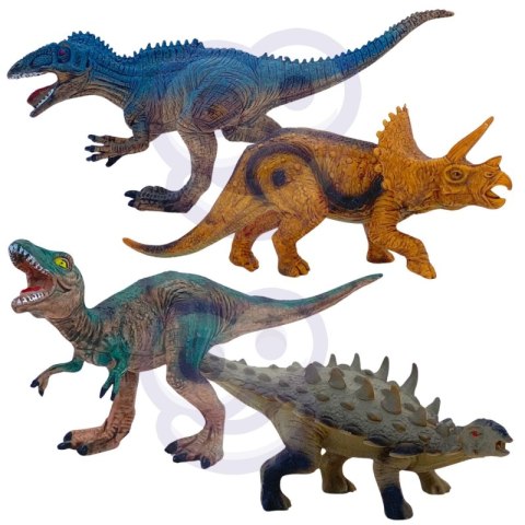 WOOPIE Zestaw Figurki Dinozaury XL + Mata Woopie WOOPIE Zestaw Figurki Dinozaury XL + Mata Woopie