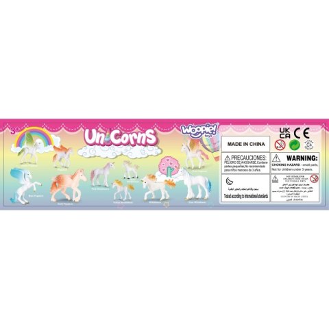 WOOPIE Zestaw Figurki Jednorożce 16 szt. Woopie WOOPIE Zestaw Figurki Jednorożce 16 szt. Woopie