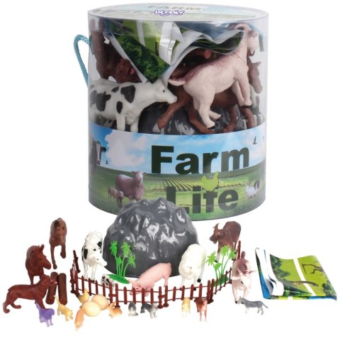 WOOPIE Zestaw Figurki Zwierzęta Farma 34 szt. Woopie WOOPIE Zestaw Figurki Zwierzęta Farma 34 szt. Woopie