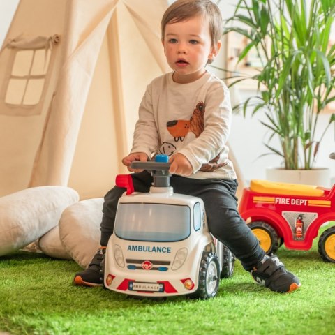 FALK Jeździk Samochód Ambulans z Klaksonem od 1 roku FALK FALK Jeździk Samochód Ambulans z Klaksonem od 1 roku FALK