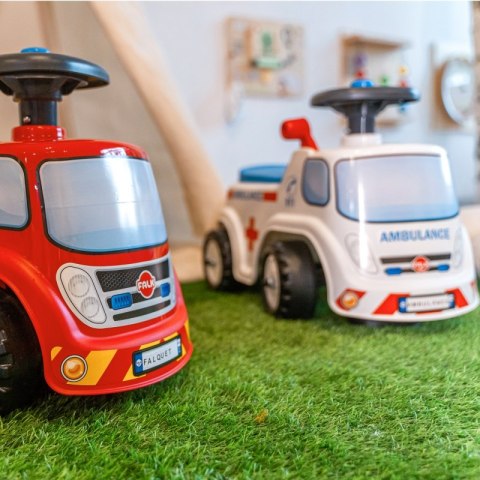 FALK Jeździk Samochód Ambulans z Klaksonem od 1 roku FALK FALK Jeździk Samochód Ambulans z Klaksonem od 1 roku FALK