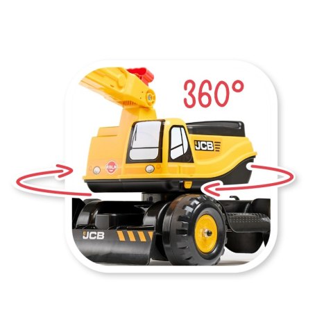 FALK Koparka JCB DIGGER Obrotowa Żółta Ruchoma Łyżka Od 3 Lat. FALK FALK Koparka JCB DIGGER Obrotowa Żółta Ruchoma Łyżka Od 3 Lat. FALK