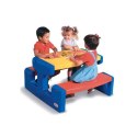Little tikes Ogromny stół piknikowy Stolik niebieski Little Tikes Little tikes Ogromny stół piknikowy Stolik niebieski Little Tikes