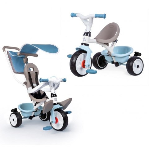 SMOBY Rowerek Trójkołowy Baby Balade plus Niebieski Smoby SMOBY Rowerek Trójkołowy Baby Balade plus Niebieski Smoby