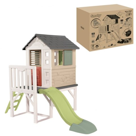 Smoby Domek Na Palach Ze Zjeżdżalnią Smoby Smoby Domek Na Palach Ze Zjeżdżalnią Smoby