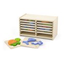 Viga Toys Puzzle drewniane 12 plansz Viga Toys Viga Toys Puzzle drewniane 12 plansz Viga Toys