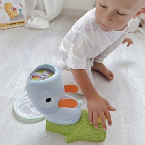 WOOPIE Gra Zręcznościowa Złap Frisbee Wyrzutnia Dysków Woopie WOOPIE Gra Zręcznościowa Złap Frisbee Wyrzutnia Dysków Woopie