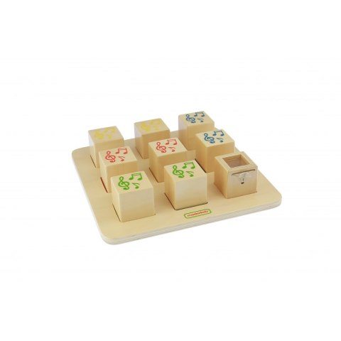 Drewniany Sorter Sensoryczny Łączenie Dźwięków Masterkidz Montessori Masterkidz Drewniany Sorter Sensoryczny Łączenie Dźwięków Masterkidz Montessori Masterkidz