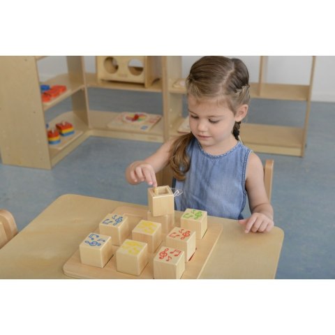 Drewniany Sorter Sensoryczny Łączenie Dźwięków Masterkidz Montessori Masterkidz Drewniany Sorter Sensoryczny Łączenie Dźwięków Masterkidz Montessori Masterkidz