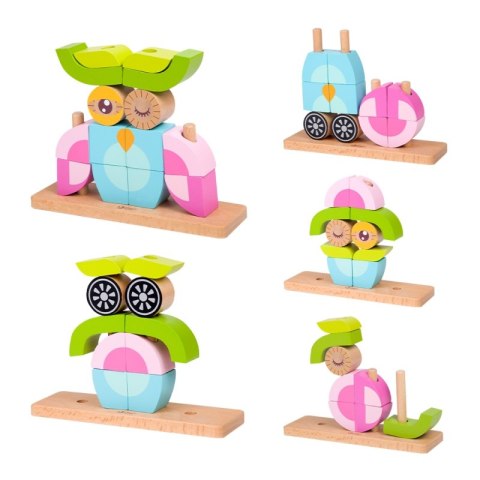 Kreatywne Drewniane Klocki Przestrzenne 3d Classic World Sowa Classic World Kreatywne Drewniane Klocki Przestrzenne 3d Classic World Sowa Classic World