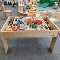 MASTERKIDZ Drewniany Stół Edukacyjny + AKCESORIA STEM WALL Masterkidz