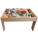 MASTERKIDZ Drewniany Stół Edukacyjny + AKCESORIA STEM WALL Masterkidz