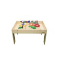 MASTERKIDZ Drewniany Stół Edukacyjny + AKCESORIA STEM WALL Masterkidz