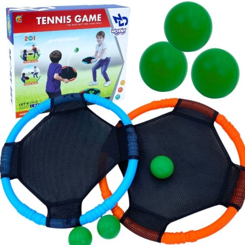 WOOPIE Gra Zręcznościowa 2w1 Tennis Frisbee Woopie WOOPIE Gra Zręcznościowa 2w1 Tennis Frisbee Woopie