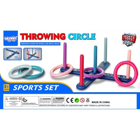 WOOPIE Gra Zręcznościowa SERSO FUN THROWING CIRCLE 3+ Woopie WOOPIE Gra Zręcznościowa SERSO FUN THROWING CIRCLE 3+ Woopie