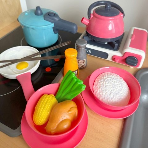 WOOPIE Zestaw Kuchenny Pomocnik Kucharza Kuchnia Gazowa Garnek Patelnia Czajnik Akcesoria Woopie WOOPIE Zestaw Kuchenny Pomocnik Kucharza Kuchnia Gazowa Garnek Patelnia Czajnik Akcesoria Woopie