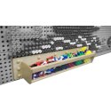 MASTERKIDZ Drewniany Pojemniczek Przezroczysta Ścianka 80 cm do Tablic Naukowo-Kreatywnych STEM Masterkidz