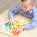 MASTERKIDZ Edukacyjna Tabliczka Drewniana Liczenie Na Palcach Masterkidz MASTERKIDZ Edukacyjna Tabliczka Drewniana Liczenie Na Palcach Masterkidz