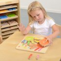 MASTERKIDZ Edukacyjna Tabliczka Drewniana Liczenie Na Palcach Masterkidz MASTERKIDZ Edukacyjna Tabliczka Drewniana Liczenie Na Palcach Masterkidz