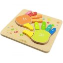 MASTERKIDZ Edukacyjna Tabliczka Drewniana Liczenie Na Palcach Masterkidz MASTERKIDZ Edukacyjna Tabliczka Drewniana Liczenie Na Palcach Masterkidz