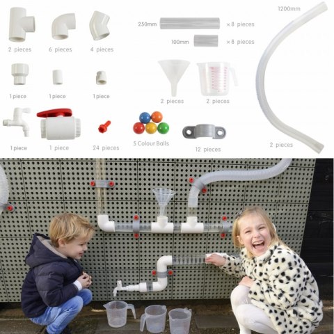 MASTERKIDZ System Rur Do Tablicy STEM 80 elementów Masterkidz MASTERKIDZ System Rur Do Tablicy STEM 80 elementów Masterkidz