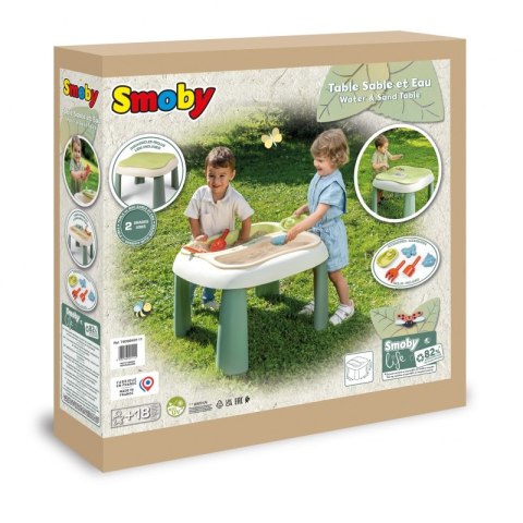 Smoby Stolik Do Zabawy Wodą i Piaskiem Smoby Smoby Stolik Do Zabawy Wodą i Piaskiem Smoby
