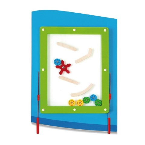 VIGA Drewniana Tablica Sensoryczna Manipulacyjna Samolot Certyfikat FSC Montessori Viga Toys VIGA Drewniana Tablica Sensoryczna Manipulacyjna Samolot Certyfikat FSC Montessori Viga Toys