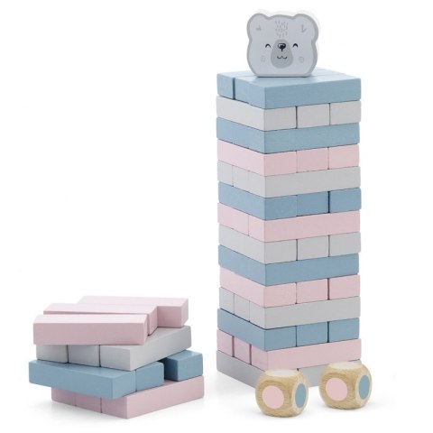 VIGA PolarB Drewniana Gra Wieża Układanka Pastelowa Viga Toys VIGA PolarB Drewniana Gra Wieża Układanka Pastelowa Viga Toys