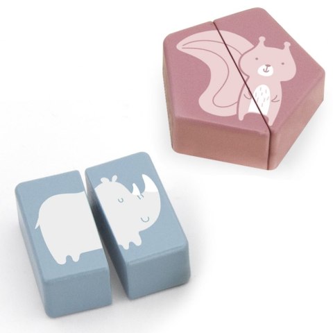 VIGA PolarB Drewniana Układanka Klocki - Zwierzątka Viga Toys VIGA PolarB Drewniana Układanka Klocki - Zwierzątka Viga Toys