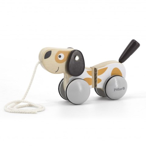 VIGA PolarB Drewniany Piesek do Ciągnięcia Viga Toys VIGA PolarB Drewniany Piesek do Ciągnięcia Viga Toys