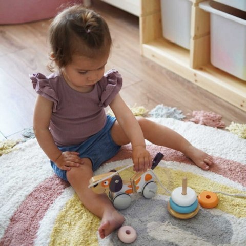 VIGA PolarB Drewniany Piesek do Ciągnięcia Viga Toys VIGA PolarB Drewniany Piesek do Ciągnięcia Viga Toys