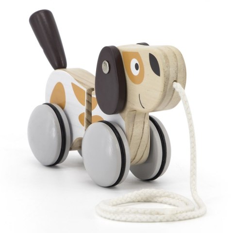 VIGA PolarB Drewniany Piesek do Ciągnięcia Viga Toys VIGA PolarB Drewniany Piesek do Ciągnięcia Viga Toys