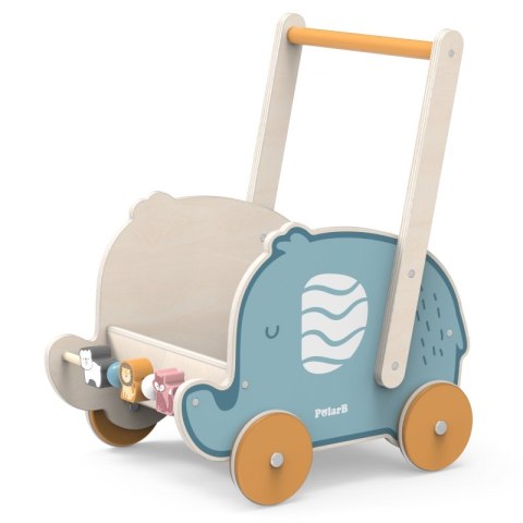 VIGA PolarB Drewniany Wózek 2w1 Chodzik Pchacz Słonik Viga Toys VIGA PolarB Drewniany Wózek 2w1 Chodzik Pchacz Słonik Viga Toys