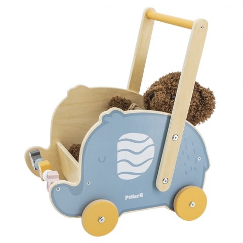 VIGA PolarB Drewniany Wózek 2w1 Chodzik Pchacz Słonik Viga Toys VIGA PolarB Drewniany Wózek 2w1 Chodzik Pchacz Słonik Viga Toys