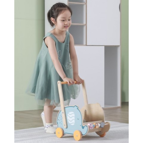 VIGA PolarB Drewniany Wózek 2w1 Chodzik Pchacz Słonik Viga Toys VIGA PolarB Drewniany Wózek 2w1 Chodzik Pchacz Słonik Viga Toys