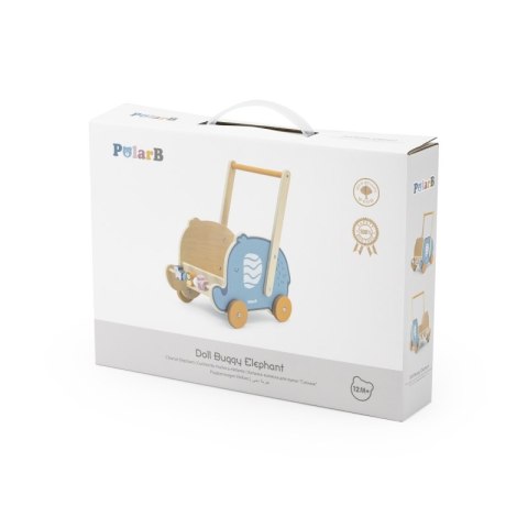 VIGA PolarB Drewniany Wózek 2w1 Chodzik Pchacz Słonik Viga Toys VIGA PolarB Drewniany Wózek 2w1 Chodzik Pchacz Słonik Viga Toys
